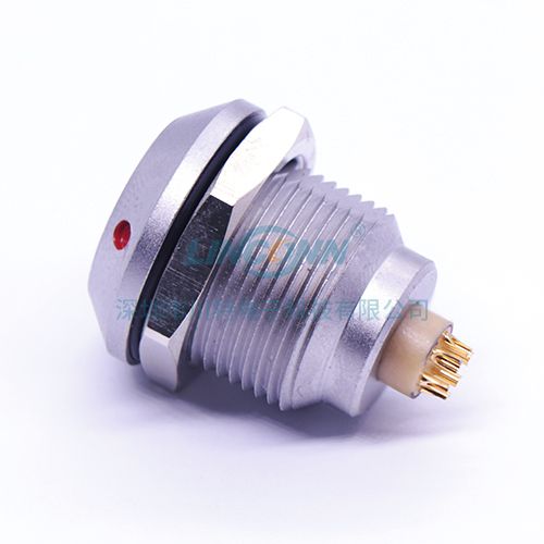 推拉自锁连接器供应ZGG 1K 2-16芯内(后)锁插座 焊接