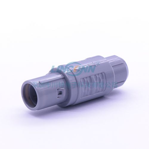 快速自锁连接器TAG 2P塑料公插头 2-34芯 灰色外壳+灰/黑/蓝/红
