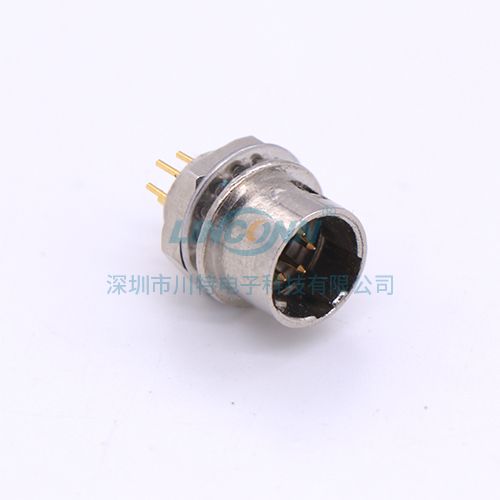 HR10A-7R 内(后)锁4-6芯公插座 PCB