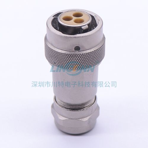 玻璃烧结连接器3芯插头 2