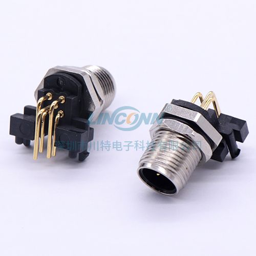 M12H4公座,弯针,PCB 5