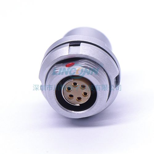 精密自锁连接器G8 1F前锁2-16芯母插座针 焊线式 4