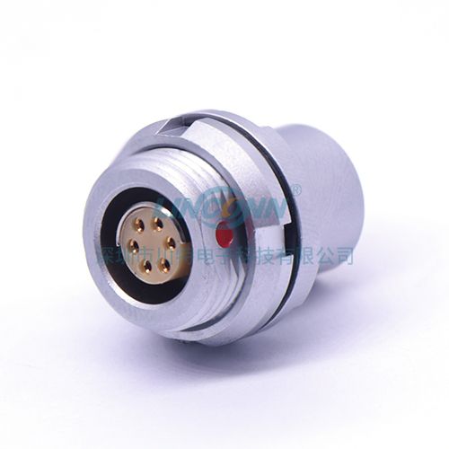 精密自锁连接器G8 1F前锁2-16芯母插座针 焊线式 2