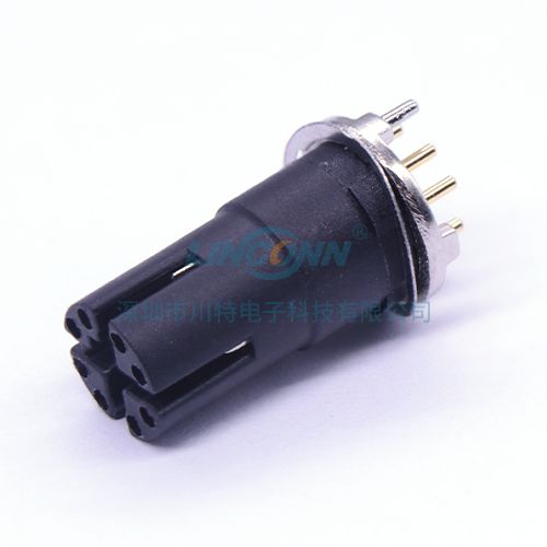 M12HE9 x-code母座180度SMD